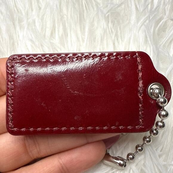 2" COACH Fob Bag Charm Hang tag Hangtag - Picture 2 of 2